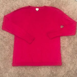 Hot pink XL sweater